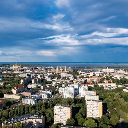 Apartment Kaleo - Hanza Tower Stettin